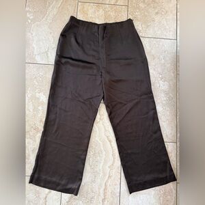 Lafayette 148 New York Dark Brown Dress Pants